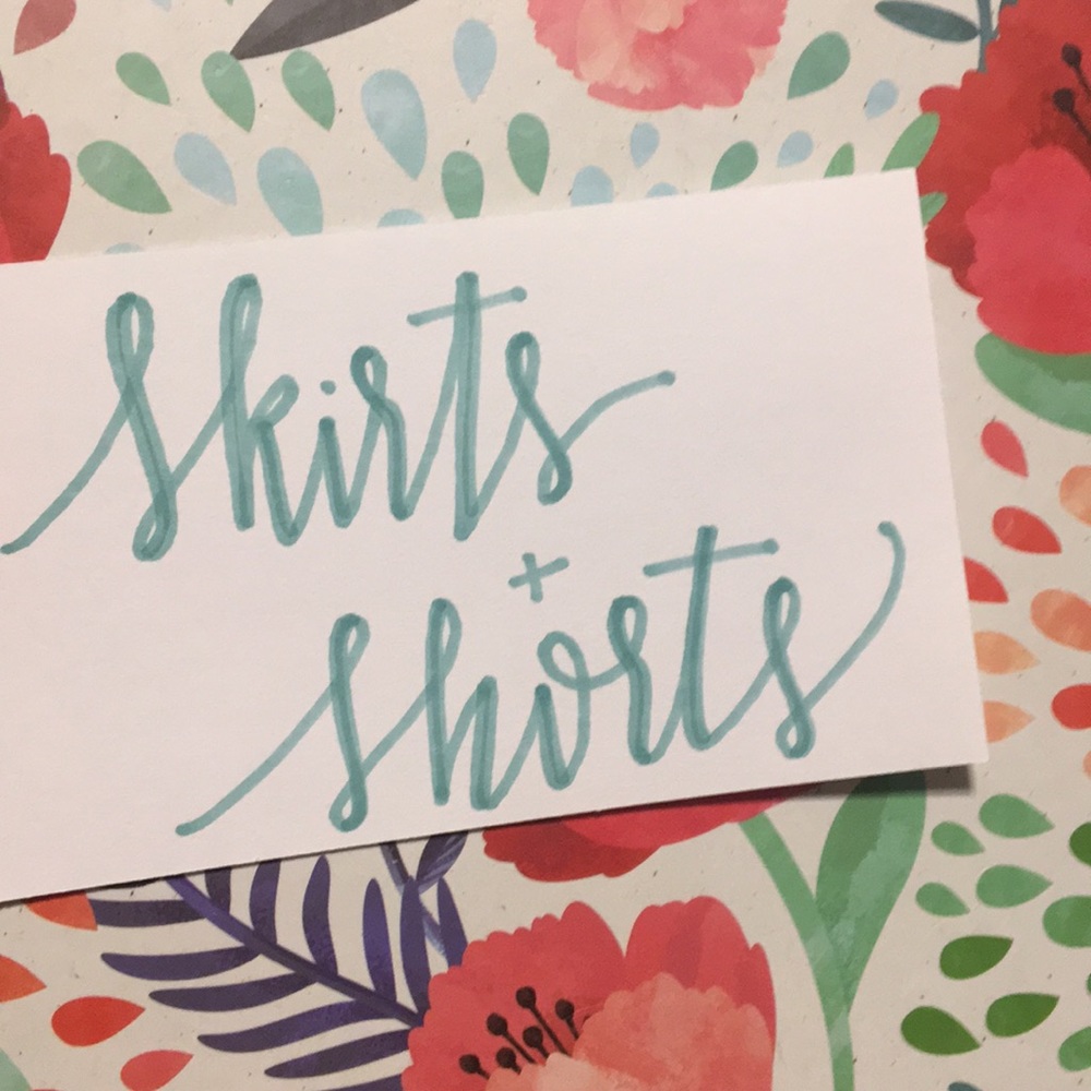 Skirts & Shorts
